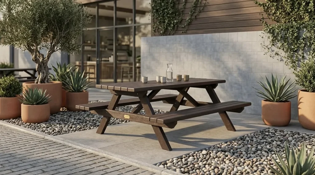 Traplast Bankbretter als Ersatz für Holzlatten