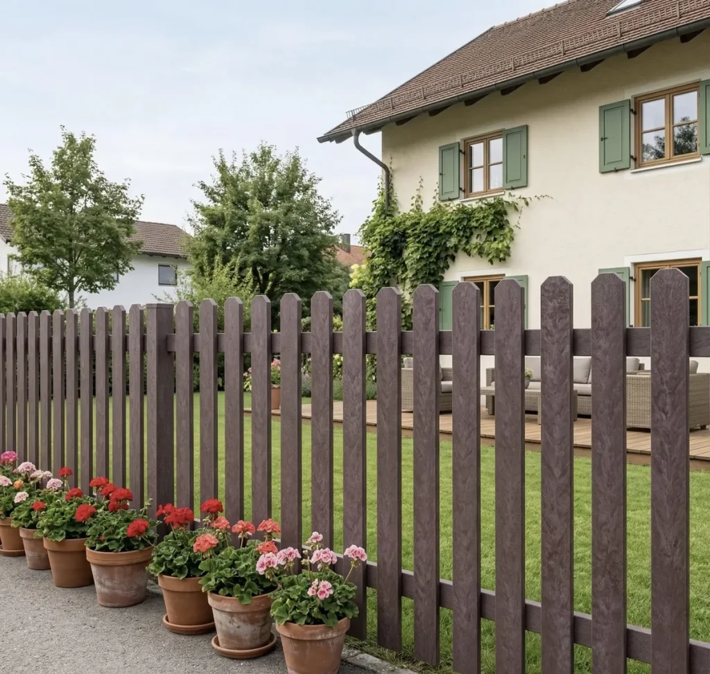 Kunststoffzaun München Garten