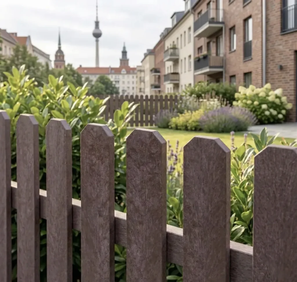 Kunststoffzaun Berlin Garten