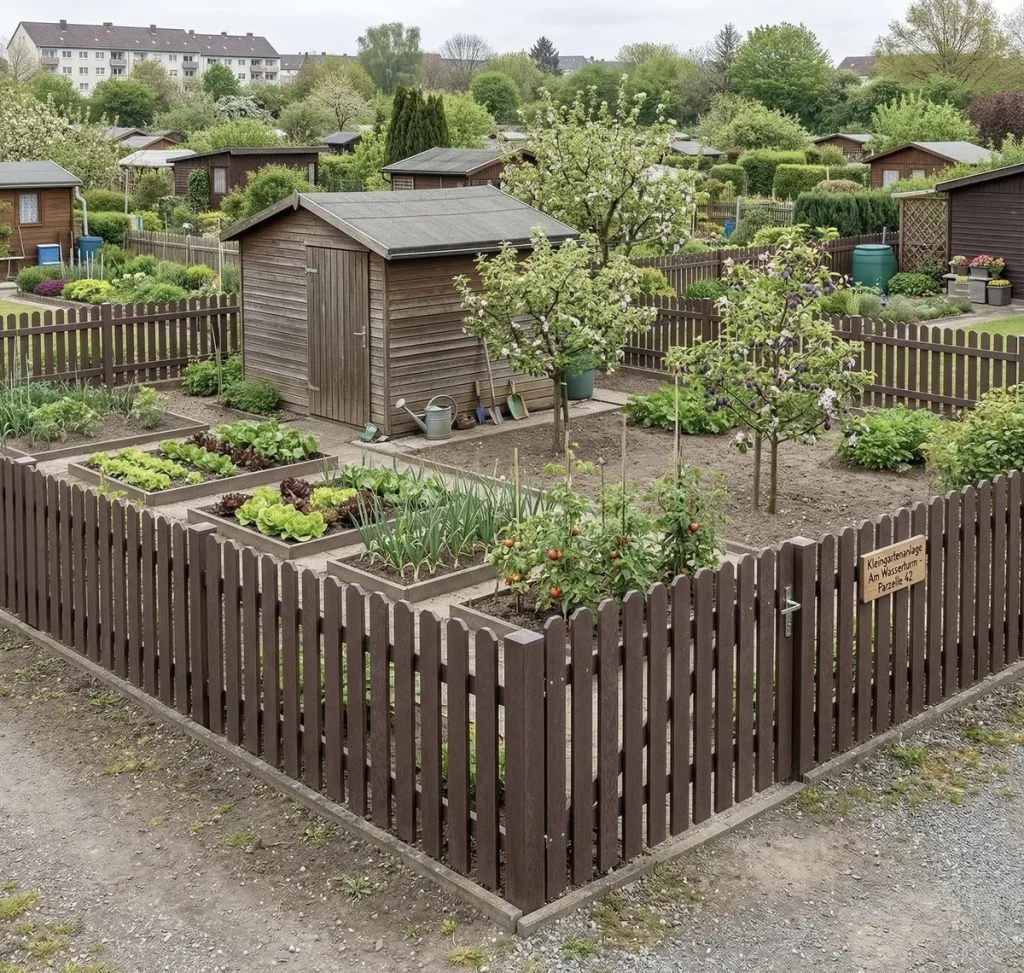 Kunststoffzaun Essen Garten