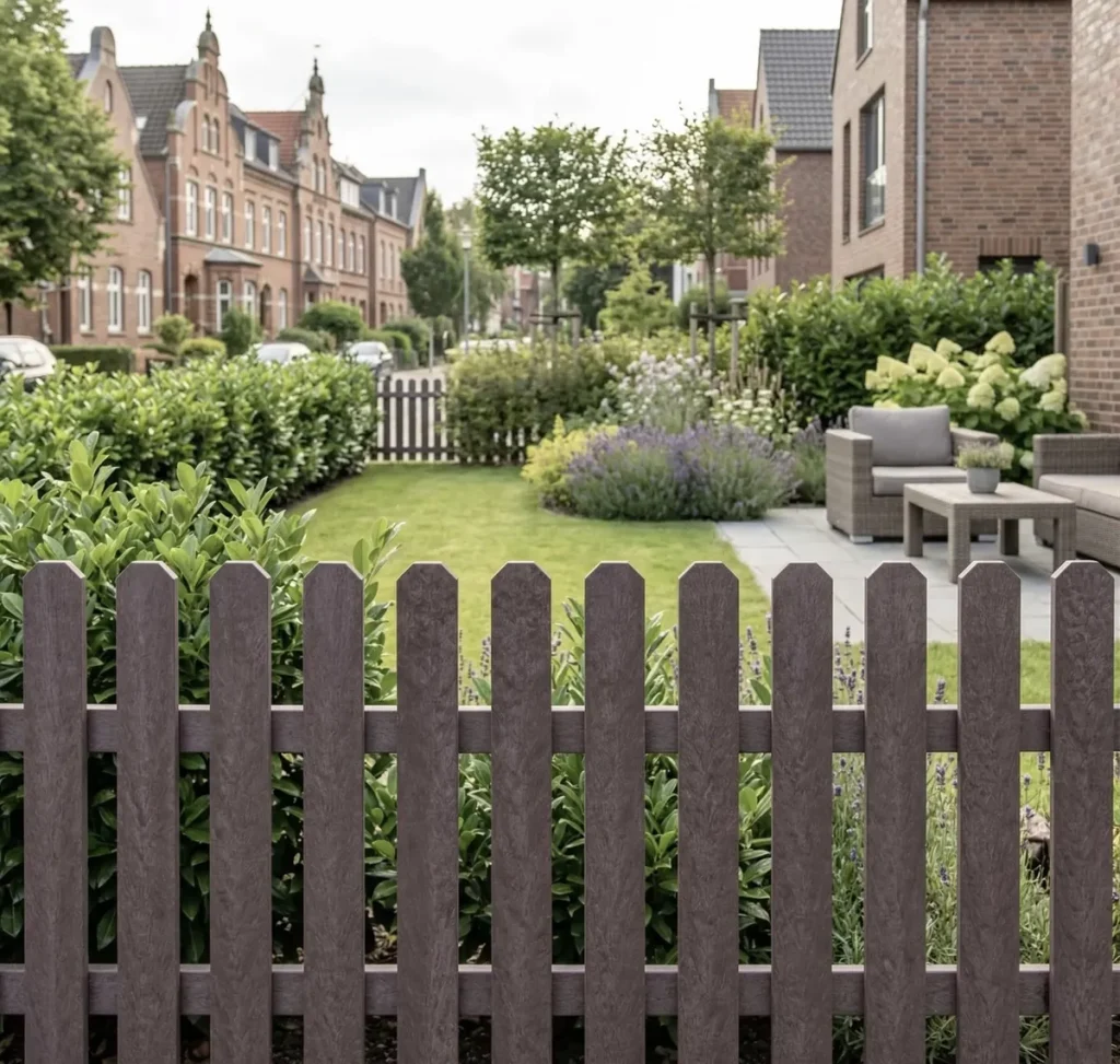 Kunststoffzaun Bremen Garten
