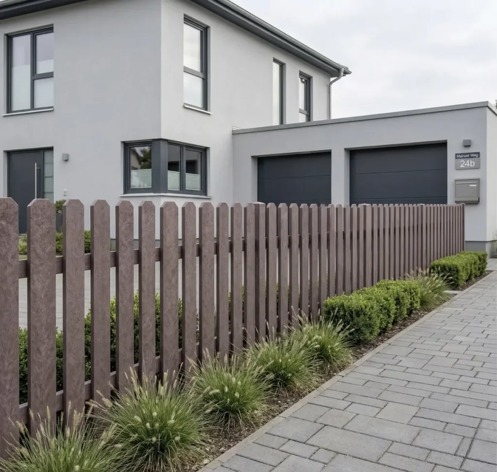 Kunststoffzaun Frankfurt Garten