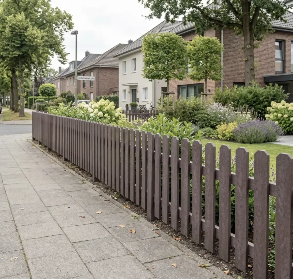 Kunststoffzaun Düsseldorf Garten