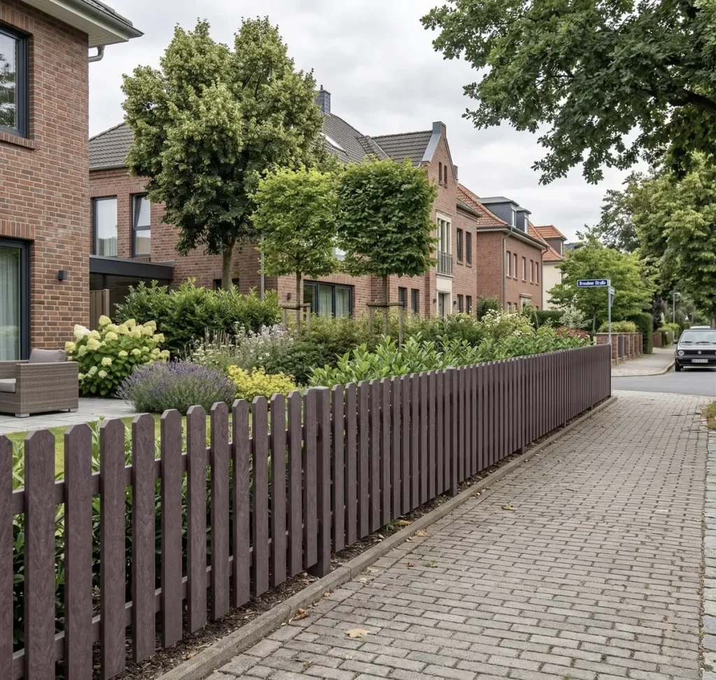 Kunststoffzaun Dresden Garten