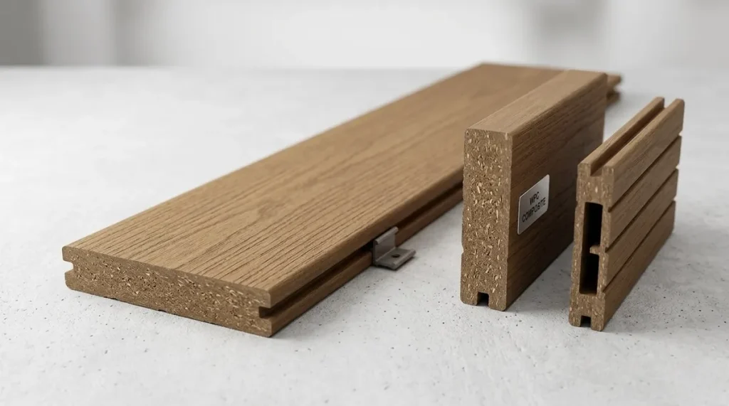 WPC Holz-Kunststoff-Verbund Zaunlatte
